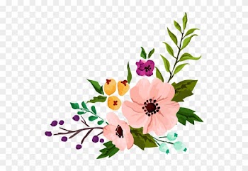 22/28 - Pink Floral Clip Art
