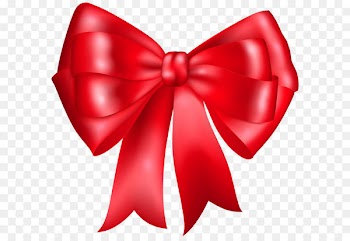 23red Ribbon Gift wrapping - Red Bow Clip Art PNG Image 