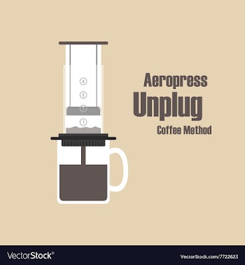 244aeropress vector image
