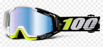 25 Days Of Christmas - 100 Racecraft Emara Goggle Black Frame Mirror Blue