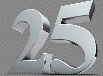 25 Number PNG Image Background