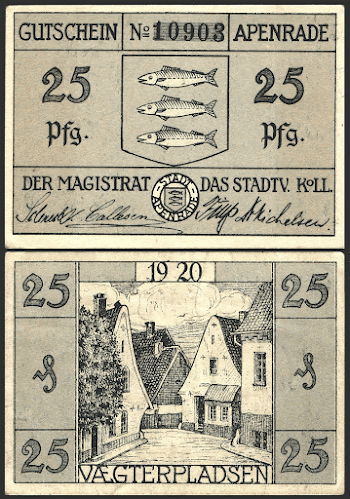 25 Pfennig "Notgeld" banknote of Apenrade | Free Photo - rawpixel