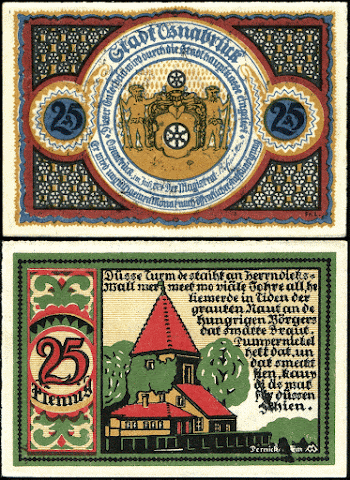 25 Pfennig Notgeld banknote of Osnabrück, | Free Photo - rawpixel