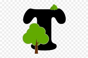 26 English Letter, Cartoon Vector, Alphabet Vector, - อักษร ภาษา อังกฤษ ตัว T