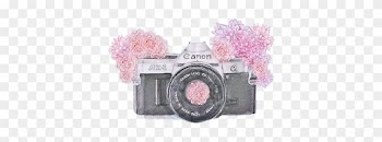 28 Collection Of Canon Camera Drawing Tumblr - Overlays Transparent Tumblr Cameras