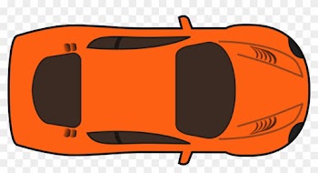 28 Collection Of Car Clipart Top View Transparent - Race Car Cartoon Top View