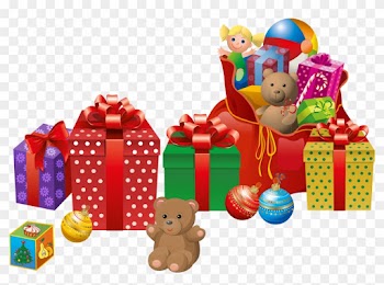 28 Collection Of Christmas Gifts Clipart Transparent - Christmas Presents Clipart