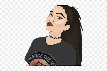 28 Collection Of Girl Drawing Images - Cute Tumblr Girl Drawings