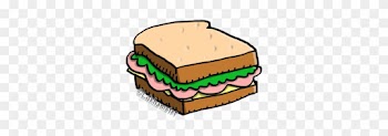 28 Collection Of Ham Sandwich Drawing - Fast Food