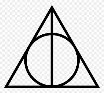 28 Collection Of Harry Potter Scar Clipart - Harry Potter Deathly Hallows Symbol