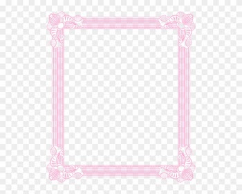 28 Collection Of Pink Clipart Frame - Pink Birthday Frame Png