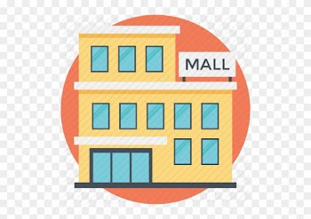 28 Collection Of Shopping Mall Clipart Png - Shopping Mall Icon Png