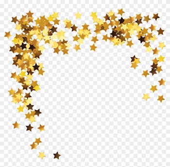 28 Collection Of Stars Clipart Transparent - Gold Stars Clip Art