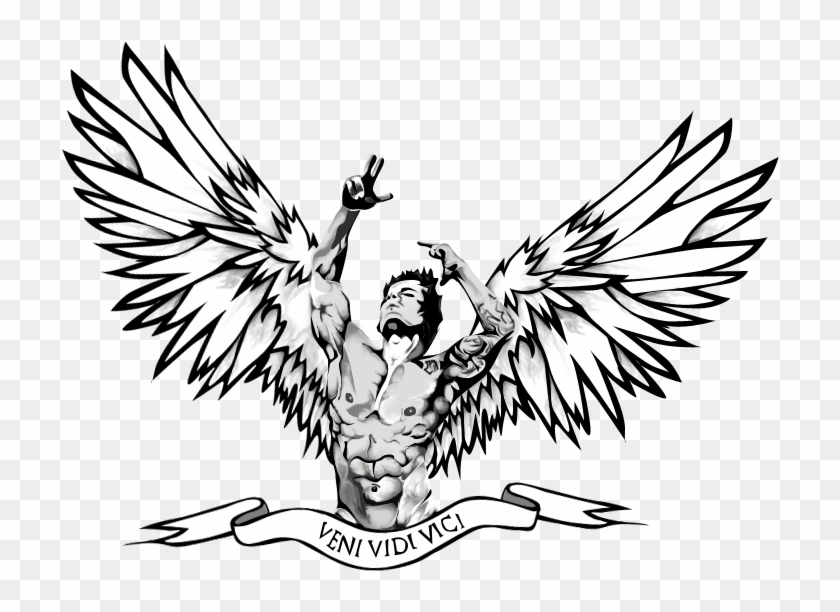 28 Collection Of Zyzz Pose Drawing - Zyzz Logo Png