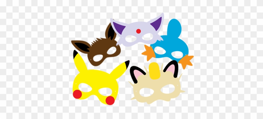 29 Images Of White Pokemon Mask Template Printable - Pokemon Mask Template