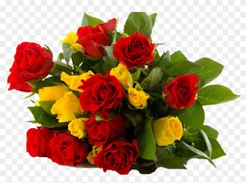 2dozen Assorted Roses Bouquet - Red And Yellow Roses