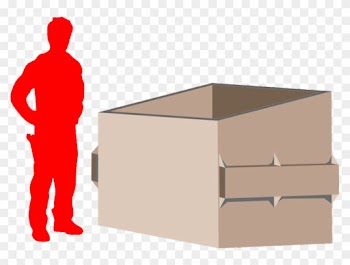 3 Cubic Yard Hd Dumpster - People Silhouettes Vector