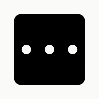 3 Dots loading web icon vector in flat style | Free stock illustration | High Resolution graphic