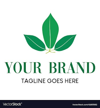 3 green leaf seedling growing plant logo