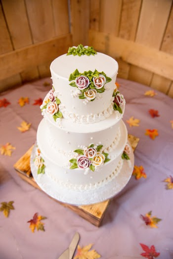 3-layer White Cake