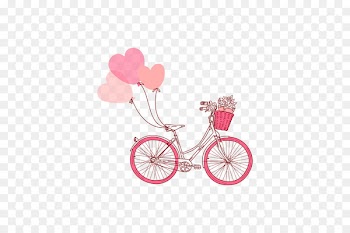 3-Minute Devotions for Girls: 180 Inspirational Readings for Young Hearts Birthday Paper Greeting card Gift - Pink bike 