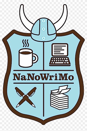 30 Days To Write 50,000 Words - National Novel Writing Month Logo