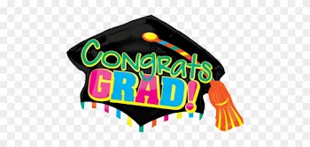 31" Giant Congrats Grad Neon Graduation Balloon - Congrats Grad Cap Bright Colorful Graduation 6pc Balloon