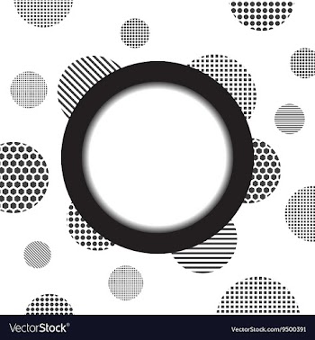 324circle and dotty background vector image