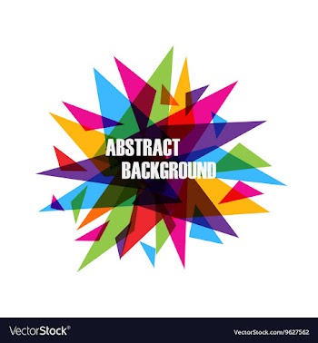 337abstract triangle vector image