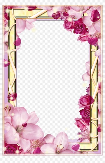 35 Frames Png Em Alta Resolução E Fundo Transparente - Flower Frames For Photoshop