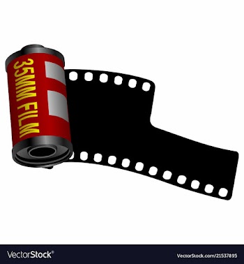  					35mm film roll vector image														