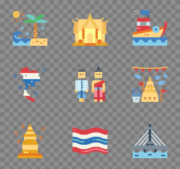 37 thailand icon packs - Vector icon packs - SVG, PSD, PNG, EPS ...