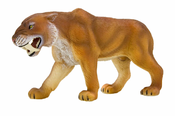 387048 Smilodon - Schleich Sabre Tooth Tiger, HD Png Download ...