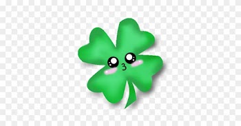 'cute' Four-leaf Clover By Aranelqa ' - Irish Birthday Wishes