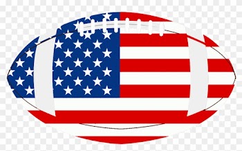 'murica - ' - American Flag With Graduation Cap