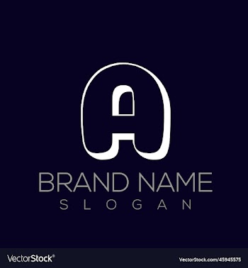 3d a logo - premium 3d a letter logo design