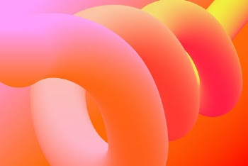3D abstract background, orange gradient | Free PSD - rawpixel