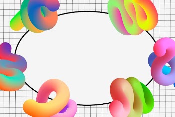 3D abstract frame background, gradient | Free Photo - rawpixel