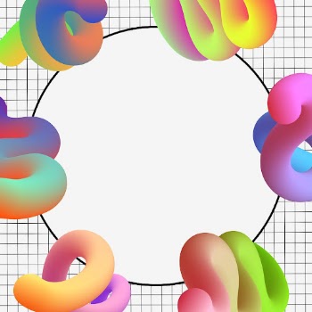 3D abstract frame background, gradient | Free Vector - rawpixel