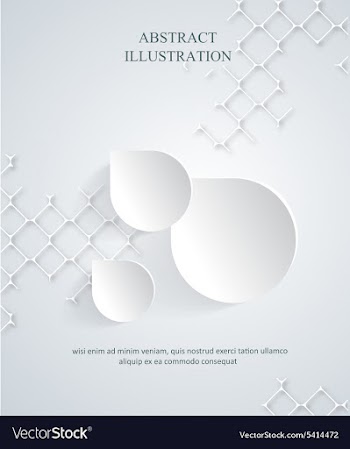 3D abstract vector image