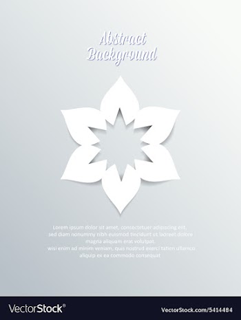 3D abstract vector image