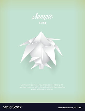 3D abstract vector image