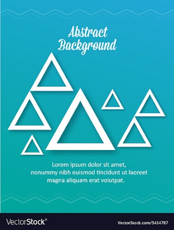 3D abstract vector image