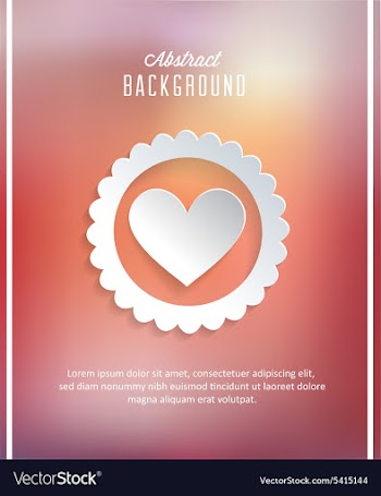 3D abstract vector image