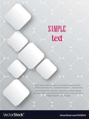 3D abstract vector image