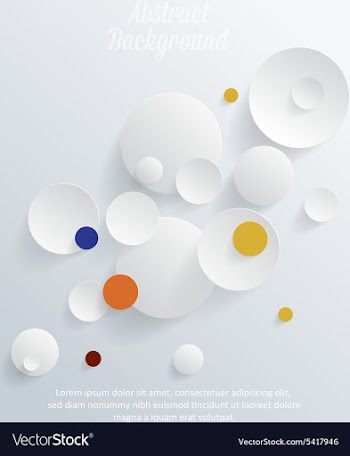 3D abstract vector image