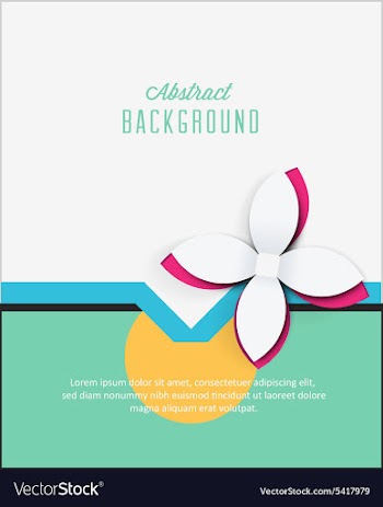 3D abstract vector image