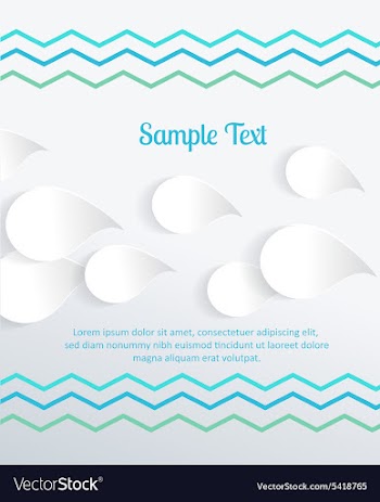 3D abstract vector image