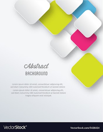 3D abstract vector image