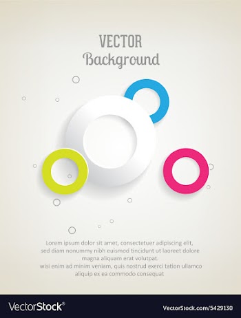 3D abstract vector image